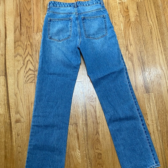 H&M Blue High Rise Jeans - Picture 5 of 7